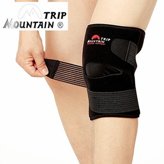 找東西@Mountain Trip加強型彈簧條專業護膝(膝蓋中央有襯布&2條彈簧條)運動護膝適跪地板運動跳舞登山爬山