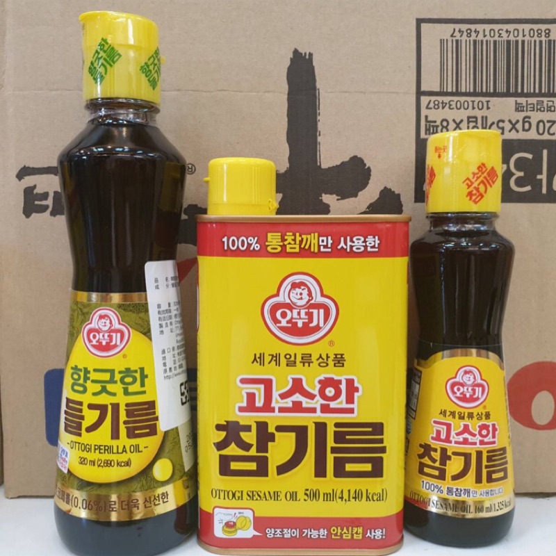 現貨🇰🇷韓國不倒翁100%白芝麻油/紫蘇油