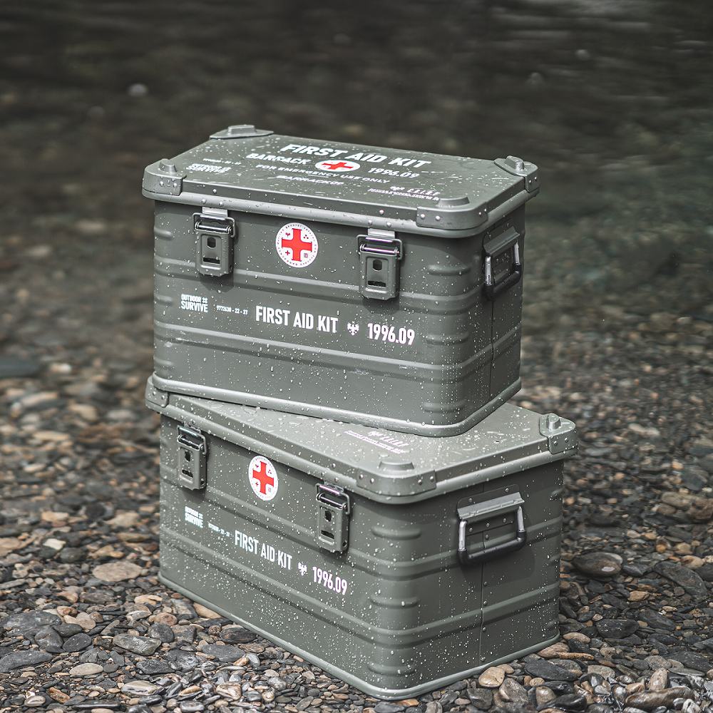 BARRACK09  戰地醫藥鋁箱 工具箱 收納箱 43L / 58L【露營狼】【露營生活好物網】