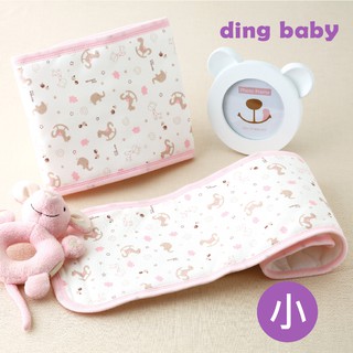 【ding baby】MIT台灣製 歡樂木馬鋪棉小肚圍-粉 C-160392-P0