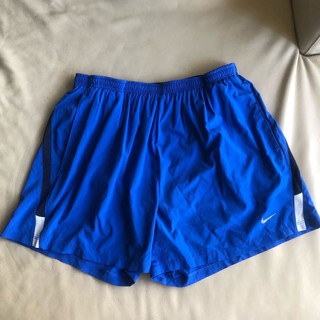 保證正品 NIKE 藍色 運動短褲 運動褲 短褲 size XL