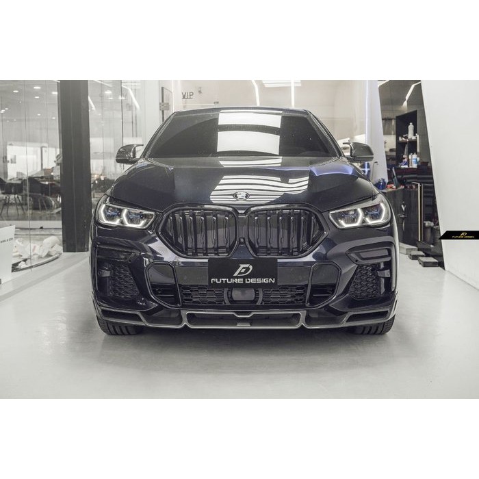 【政銓企業】BMW G06 X6 適用 FD 品牌 高品質 CARBON 碳纖維 卡夢 前下巴 現貨 免費安裝