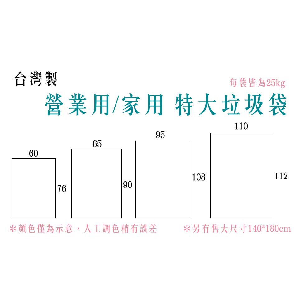 ＜免運＋含稅＞台灣製塑膠袋／垃圾袋 50斤40斤30斤／特大垃圾袋／客製化垃圾袋／批發垃圾袋【伊豆無塵室耗材】