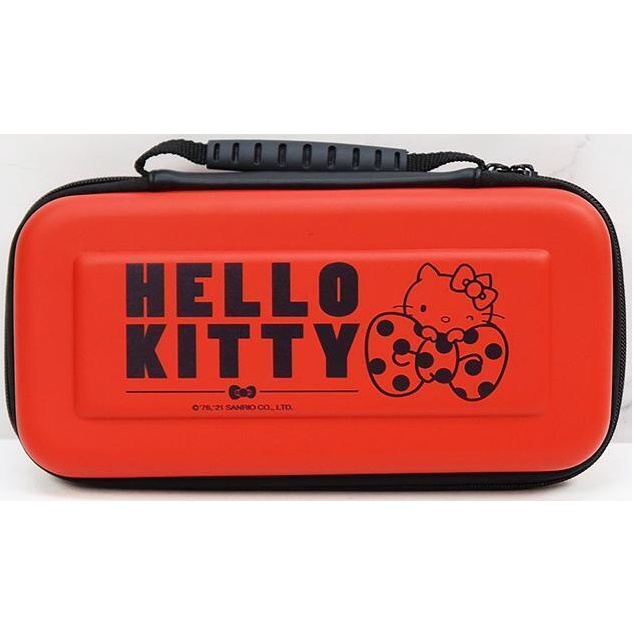 全新正版 公司貨 有雷標 Hello Kitty 硬殼包 Switch 收納包 防摔包 3C萬用包