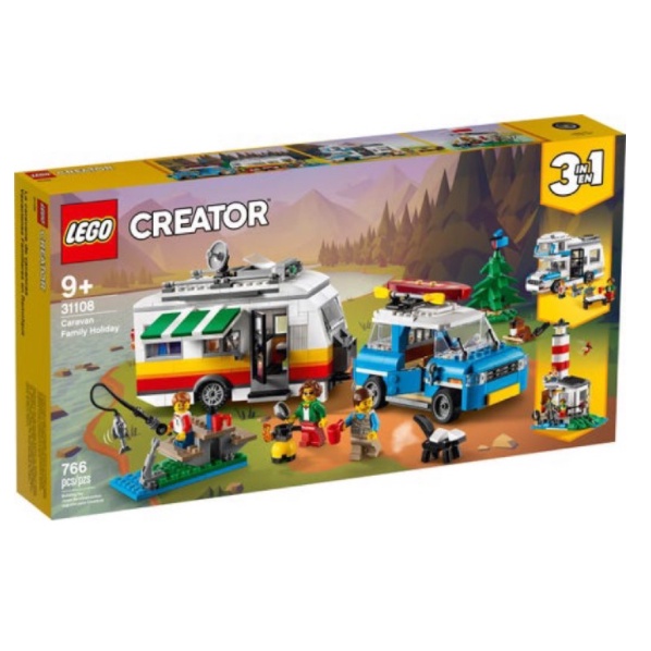 LEGO 樂高 Creator系列 LEGO 31108 家庭假期露營車