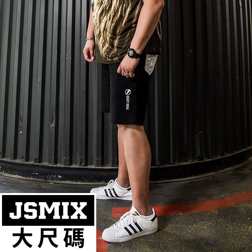 JSMIX大尺碼服飾-特色民族後口袋休閒短褲 82JK0319