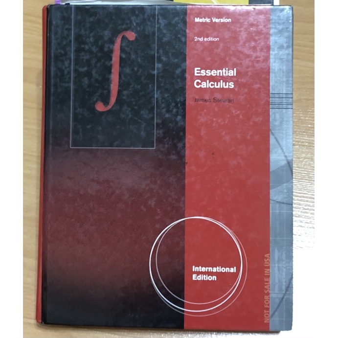 二手書 Essential Calculus 2nd edition