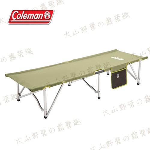 【大山野營-露營趣】新店桃園 Coleman CM-31296 PACKAWAY 行軍床 輕量鋁製行軍床 摺疊床 折疊床