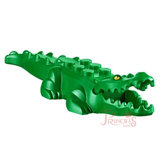 公主樂糕殿 樂高 LEGO 鱷魚 動物 60302 綠色 18904c01pb01 M018