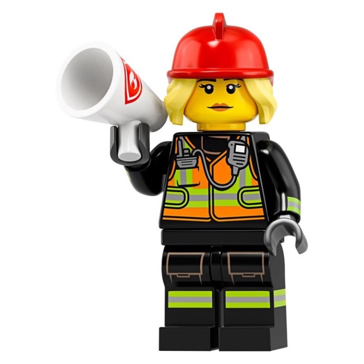 《香G陳》LEGO 71025 8號 女消防員 Series 19（全新未拆）