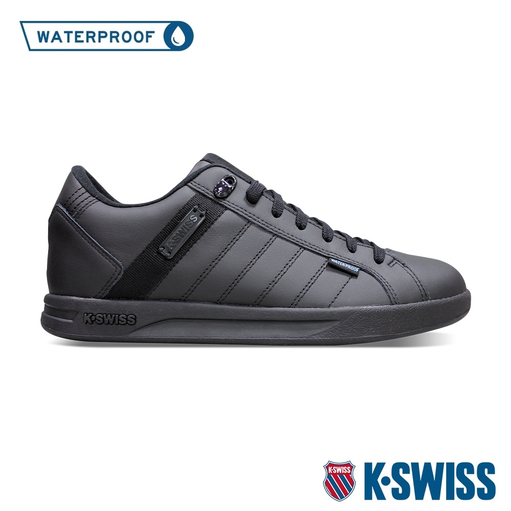 K-SWISS  Lundahl WP防水運動鞋-男-黑