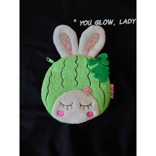 可愛造型西瓜兔零錢包