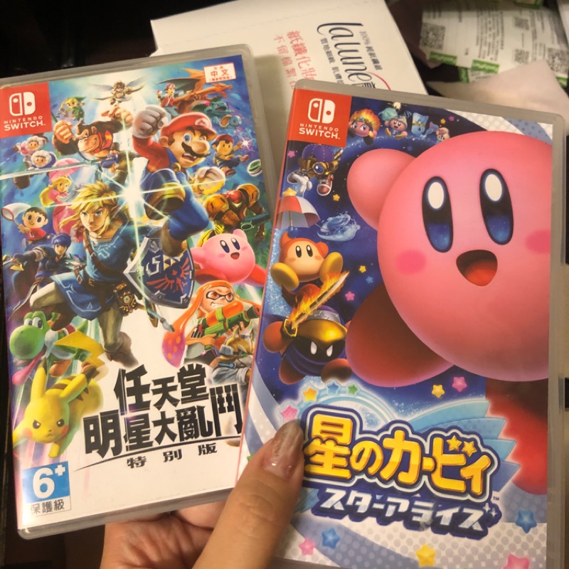 卡比之星遊戲片switch