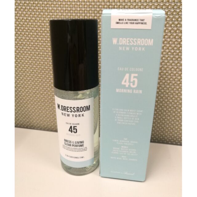 韓國W.DRESSROOM衣物居家香水噴霧 香氛噴霧70ml (no.45清晨之雨)