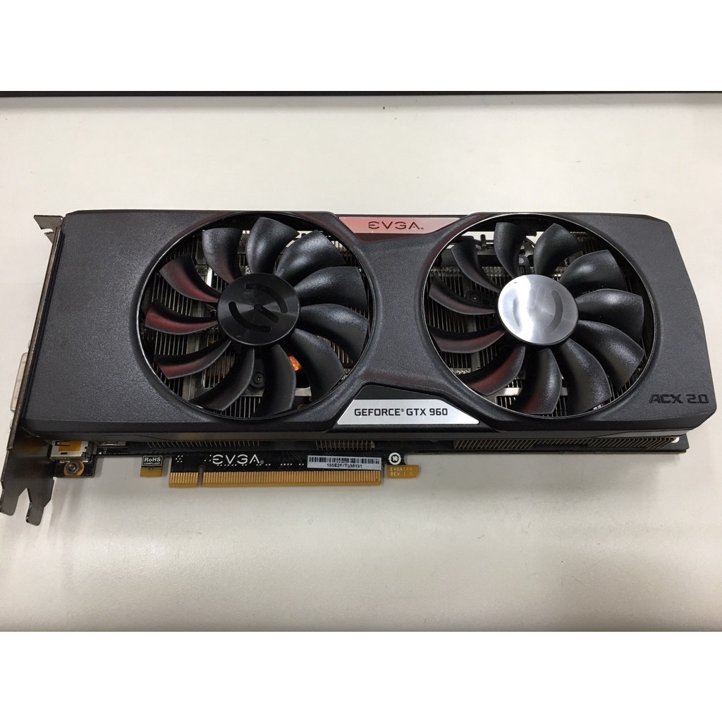 Evga Gtx 960 4gb Ssc Gaming Acx 2 0 顯示卡二手良品門市保固30天 自取價1990 蝦皮購物