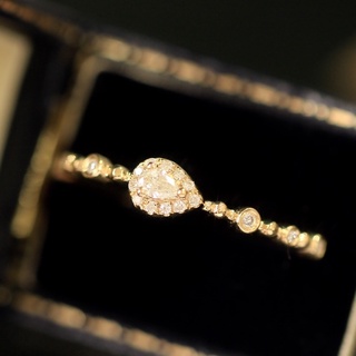 璽朵珠寶 [ 18K金 10分 典雅 鑽石戒指 ] 微鑲工藝 精品設計 鑽石權威 婚戒顧問 婚戒第一品牌 鑽戒 GIA