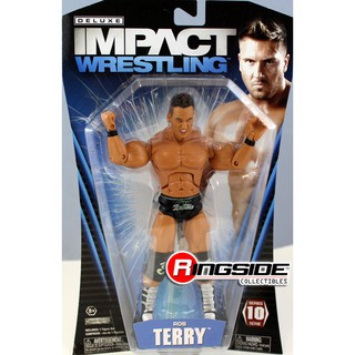 ☆阿Su倉庫☆WWE摔角 TNA Rob Terry IMPACT 10 Figure ROBBIE T豪華版公仔人偶
