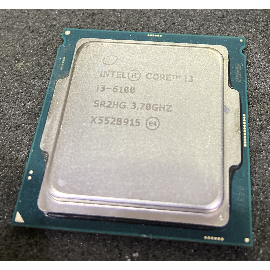 二手良品 INTEL i3 6100 CPU 處理器 LGA 1151 六代