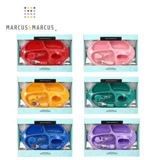 加拿大MARCUS＆MARCUS ❤ 手握吸力餐盤學習禮盒組