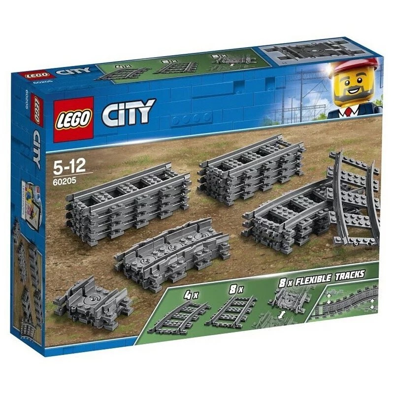 ⭐️ STAR GOLD 積金 ⭐️ LEGO 樂高 City 60205 軌道和彎道