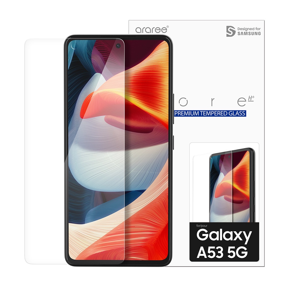Araree 三星 Galaxy A53 5G 強化玻璃螢幕保護貼