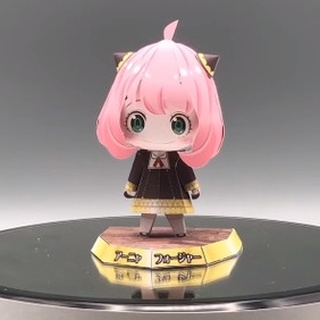 間諜家家酒_安妮亞_20種表情 立體紙模型 手工 DIY 3D 摺紙 折紙 紙製品 動漫 HI VER