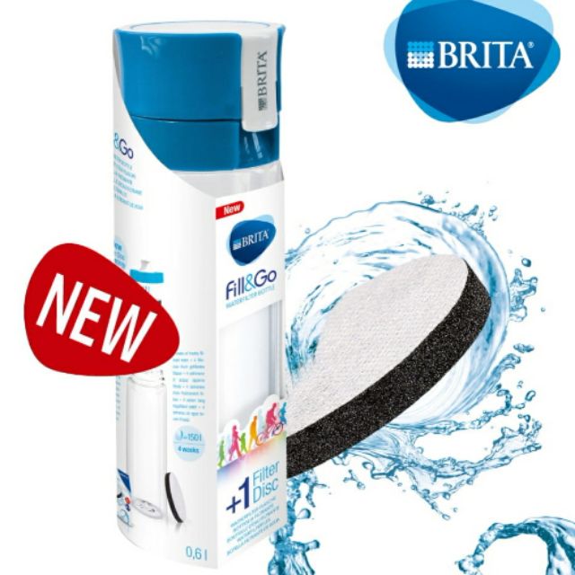 BRITA Fill&amp;Go隨身濾水瓶內含濾片*1
再送BRITA專用提帶（藍色）