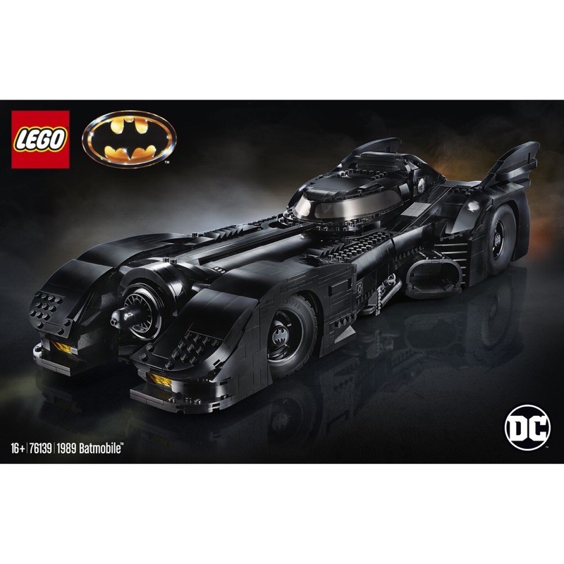 現貨 lego 樂高 76139 超級英雄系列 蝙蝠車 1989 batmobile 蝙蝠俠