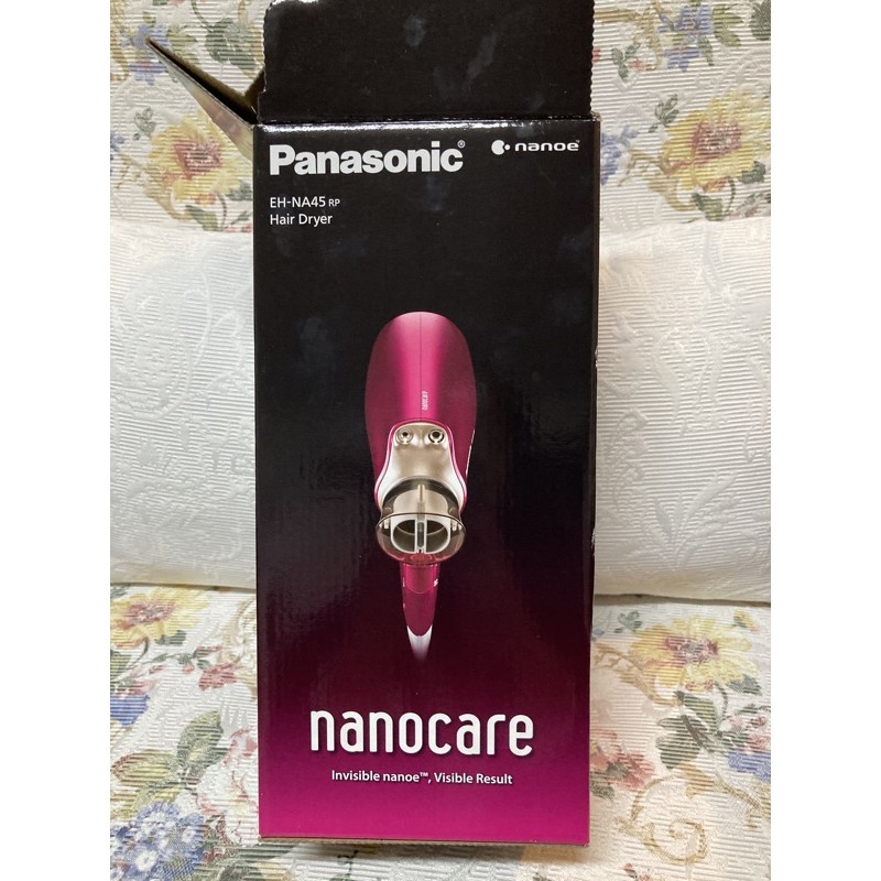 Panasonic 國際牌 奈米水離子吹風機 全新 EH-NA45-RP