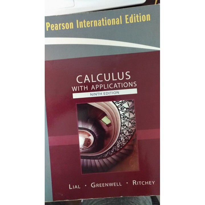 微積分 Calculus with Applications 9e