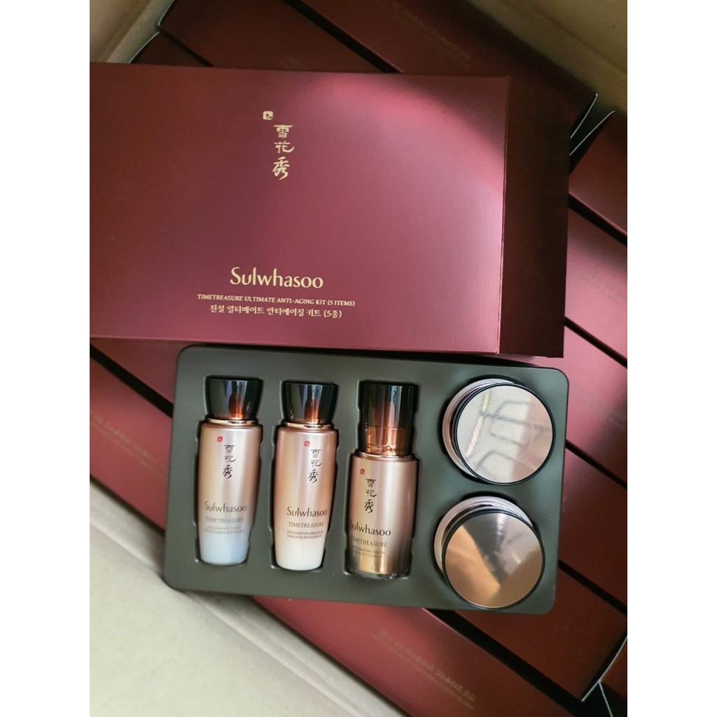 ❤️夏培小舖❤️正貨✨Sulwhasoo 雪花秀-臻雪丹御赤松賦活5件組