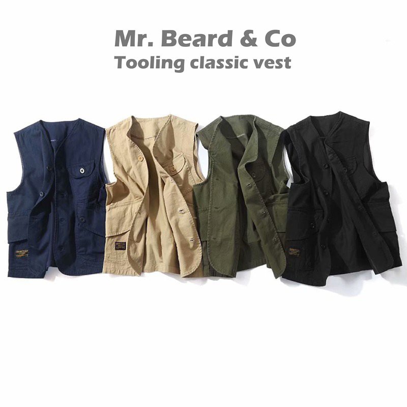 【MBC】Tooling classic vest 美式工裝-經典背心
