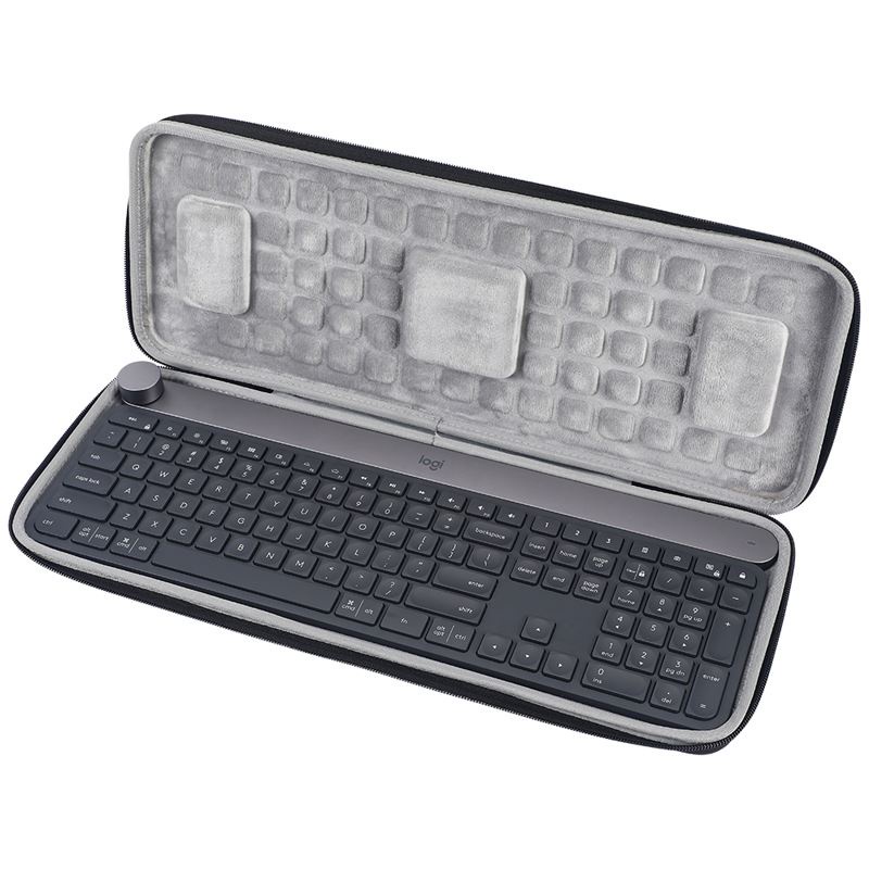 防塵袋 收納包 適用 羅技 Craft MXKEYS 鍵盤收納包 旅行便攜盒 鍵盤保護套