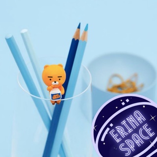 ERINA SPACE🌿韓國 Kakao Friends Ryan 萊恩杯緣子 手作公仔耳環 限量 耳針 耳夾 改夾