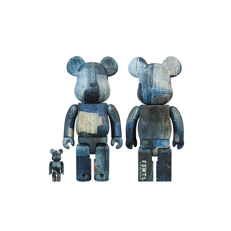 現貨 Be@rbrick x FDMTL 400%+100%