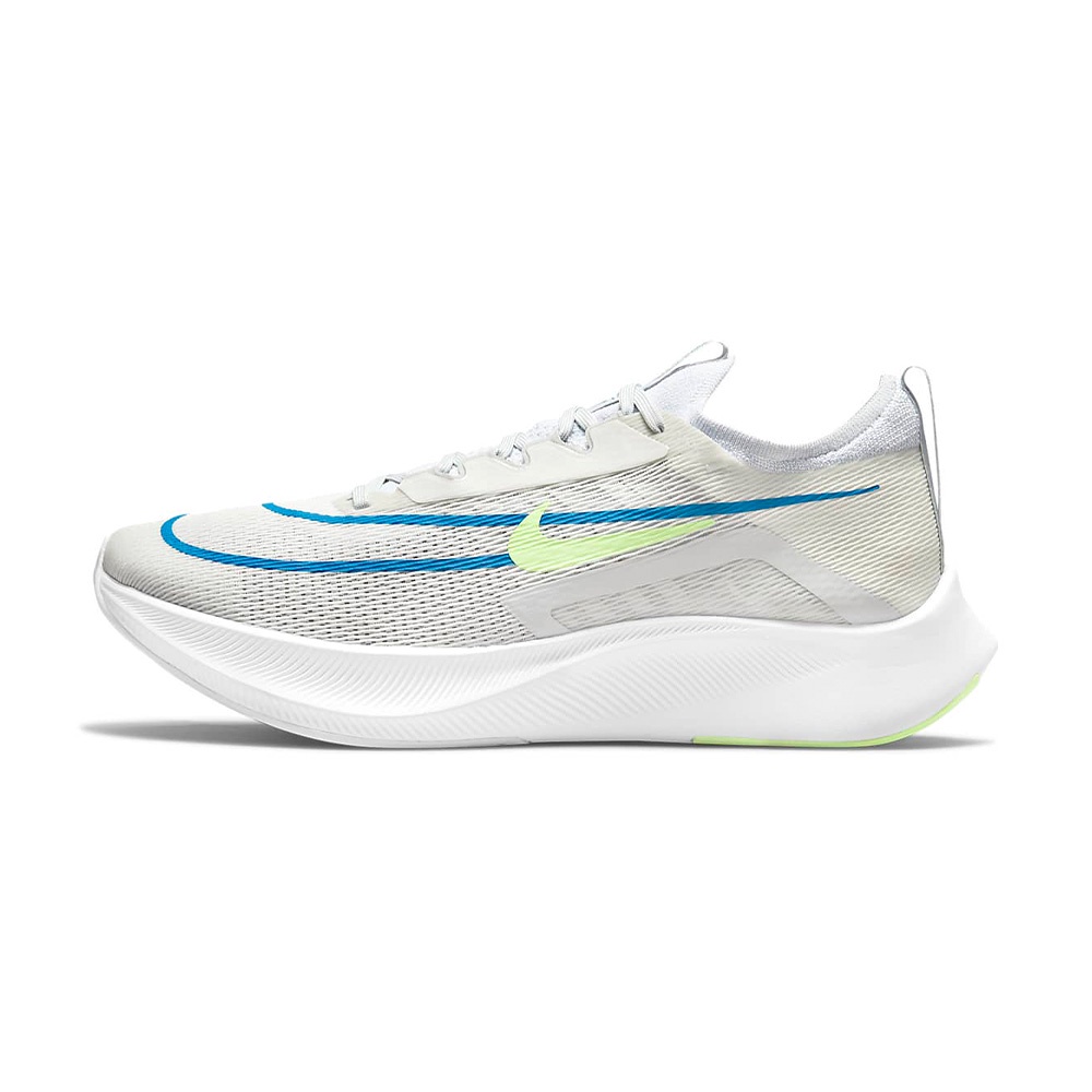 Nike Zoom Fly 4 男 白 避震 包覆 運動 慢跑鞋 CT2392-100