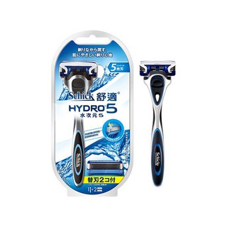 Schick 舒適 HYDRO 5水次元5刮鬍刀(1刀把2刀片)【小三美日】DS002641