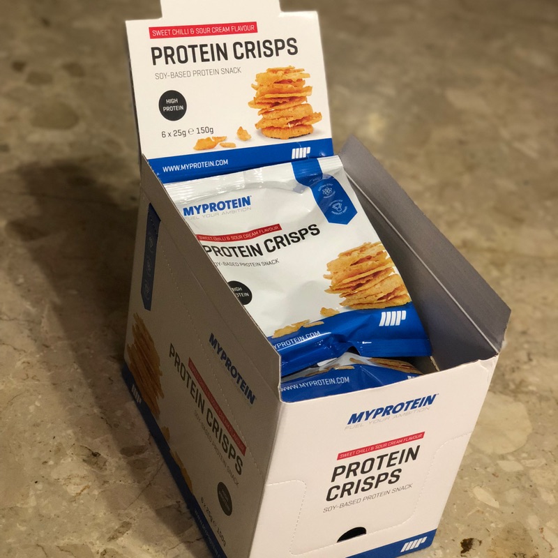 Myprotein 高蛋白薯片 Crisps 1盒6入 ［蝦皮最低價］