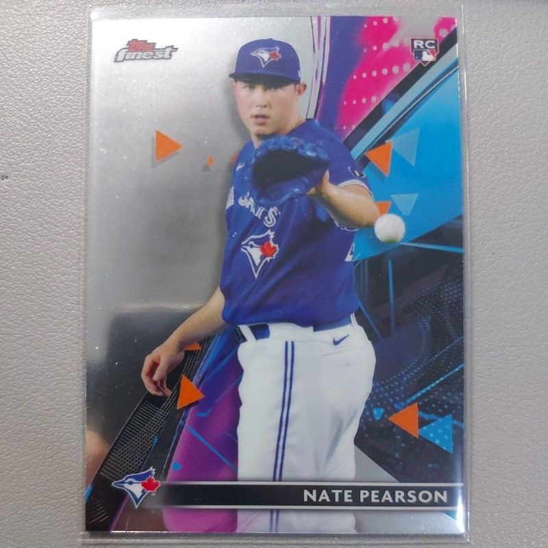 2021 MLB Topps Finest Nate Pearson RC 新人卡 金屬卡 球員卡
