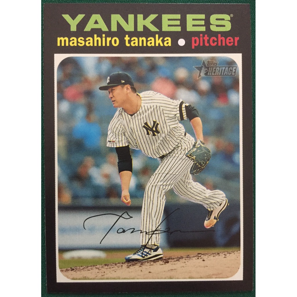 田中將大 2020 TOPPS HERITAGE Tanaka Masahiro #303 洋基隊 田中将大