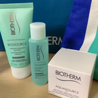 BIOTHERM 碧兒泉 洗面乳+化妝水+乳液 旅行組