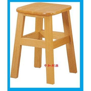 全新 方型椅 實木椅 高45公分 1.5尺 餐椅 小吃椅 涮涮鍋椅 板凳 涼椅 休閒椅  【利源家具】