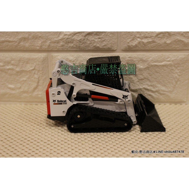 《憨吉商店》【現貨】Bobcat T770鏟裝機•山貓•大比例1:25•工程模型•紙盒裝•