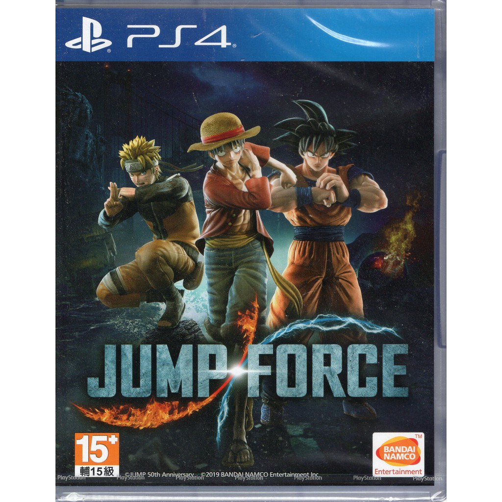 PS4遊戲 JUMP FORCE 漫畫角色大亂鬥 中文亞版【魔力電玩】