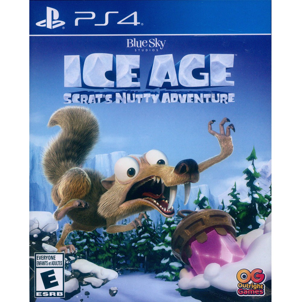 PS4 冰原歷險記：鼠奎特的堅果冒險 中英文美版 ICE AGE: Scrat's Nutty 【一起玩】