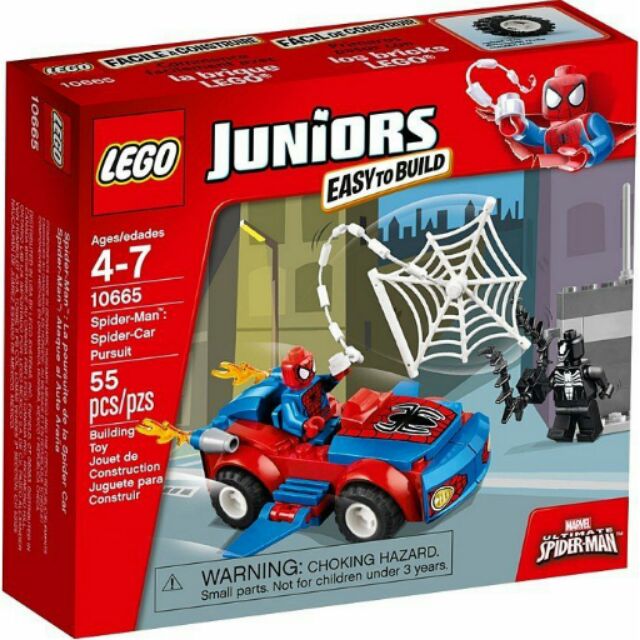 LEGO 樂高 Super Heroes 系列 10665 Spider-Car Pursuit