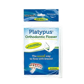 包裝改版囉🎉鴨嘴獸矯正專用牙線棒 platypus 30入/40入