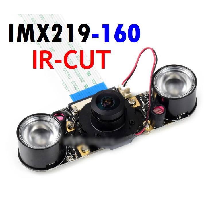 IMX219-160 IR-CUT 800萬像素 夜視攝像頭 視角160度NVIDIA Jetson Nano適用Cam