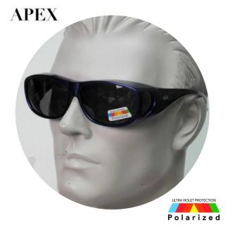 APEX台製polarized抗UV400偏光眼鏡(近視眼鏡可用 )