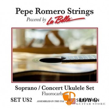 小新樂器館 | Pepe Romero Strings 碳纖維 21-23吋 Low G 烏克麗麗弦 SET US2
